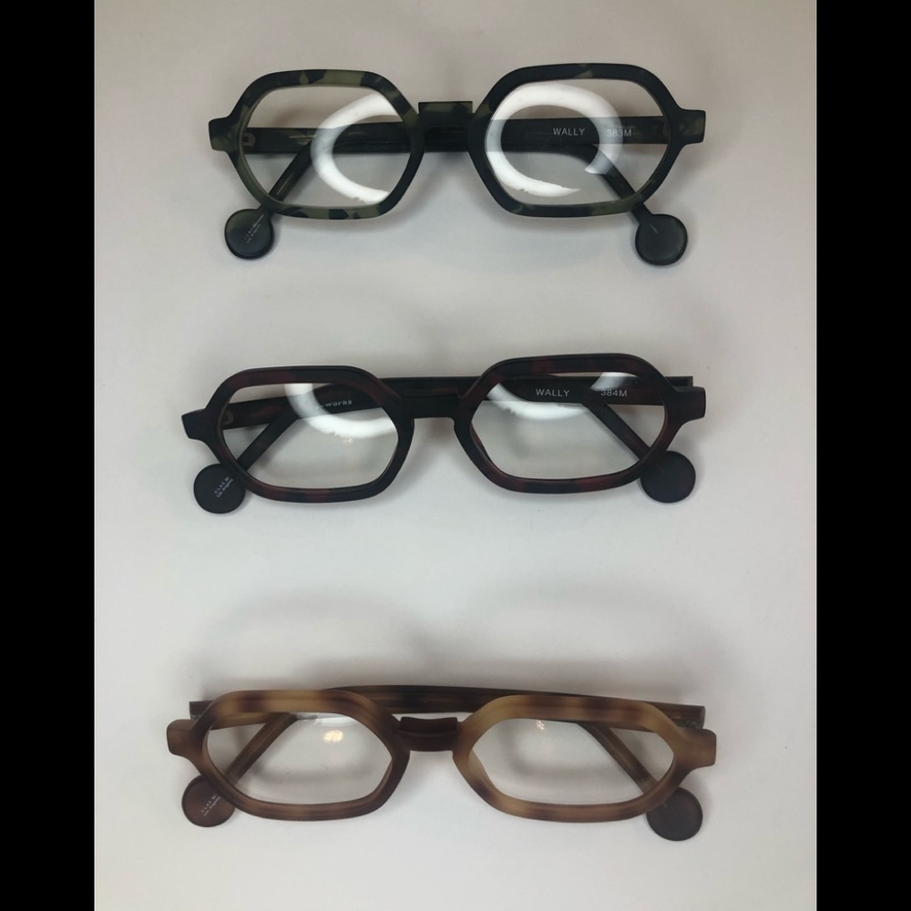Authentic Vintage LA Eyeworks Wally Frames in Green
